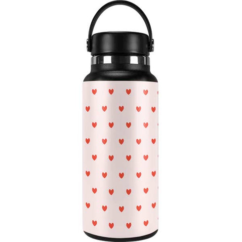 Pink and Red Hearts Hydro Flask 32oz Wide Mouth Skin