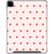 Pink and Red Hearts iPad Pro 12.9in (2020) Clear Case