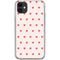 Pink and Red Hearts iPhone 11 Clear Case
