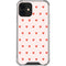 Pink and Red Hearts iPhone 12 Mini Clear Case
