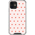 Pink and Red Hearts iPhone 12 Mini Clear Case