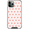 Pink and Red Hearts iPhone 12 Pro Clear Case