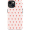 Pink and Red Hearts iPhone 15 Plus Impact Case