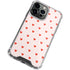 Pink and Red Hearts iPhone 15 Pro Clear Case