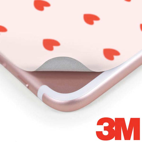 Pink and Red Hearts iPhone 7 Plus Skin