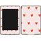 Pink and Red Hearts Amazon Kindle Skin