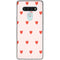 Pink and Red Hearts LG Stylo 6 Clear Case