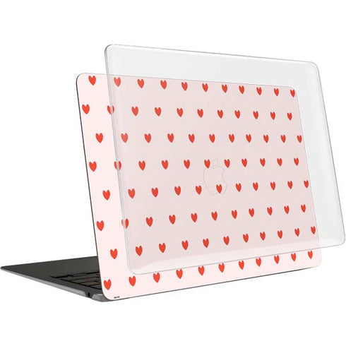 Pink and Red Hearts MacBook Air 13in M1 (2021) Case plus Skin
