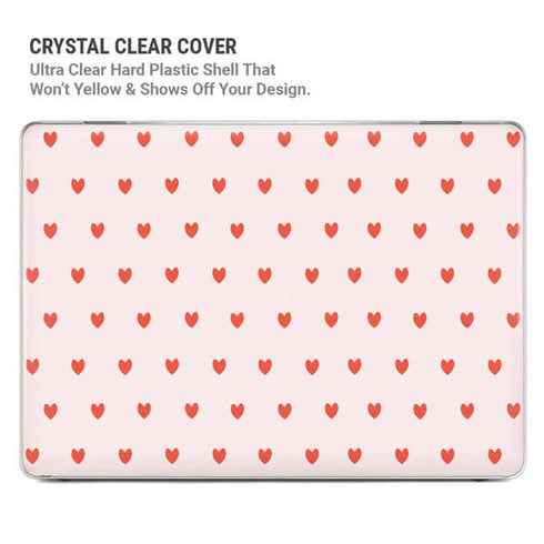Pink and Red Hearts MacBook Air 15in (2023-2025) Case plus Skin