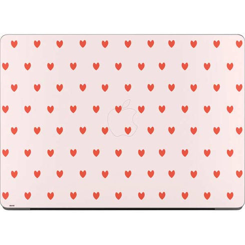 Pink and Red Hearts MacBook Pro 14in (2021-24) Skin