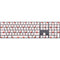 Pink and Red Hearts Magic Keyboard with Numeric Keypad Skin