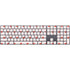 Pink and Red Hearts Magic Keyboard with Numeric Keypad Skin