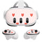 Pink and Red Hearts Meta Quest 3 Skin