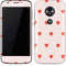 Pink and Red Hearts Moto E5 Play Skin