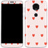 Pink and Red Hearts Moto E5 Plus Skin