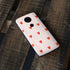 Pink and Red Hearts Moto E5 Plus Skin