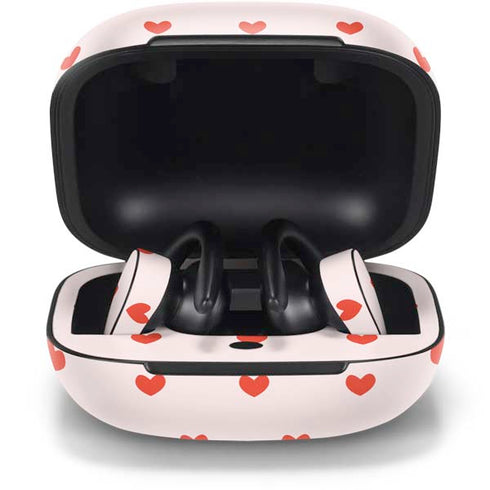 Pink and Red Hearts PowerBeats Pro Skin