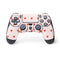 Pink and Red Hearts PS4 Controller Skin
