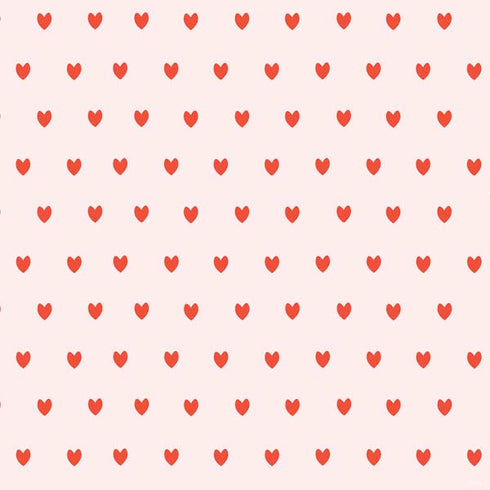Pink and Red Hearts PS4 Slim Skin