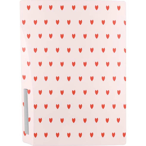Pink and Red Hearts PS5 Bundle Skin