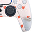 Pink and Red Hearts PS5 Slim Digital Edition Bundle Skin