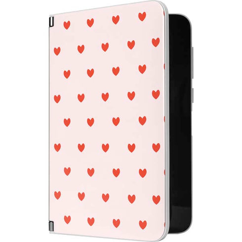 Pink and Red Hearts Surface Duo Skin