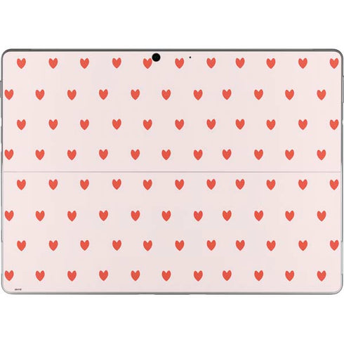 Pink and Red Hearts Surface Pro 9 Skin