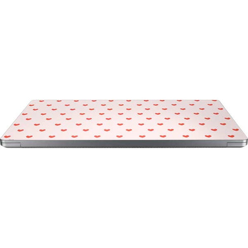 Pink and Red Hearts Universal Laptop 11in (8.8 x 6.2in) Skin