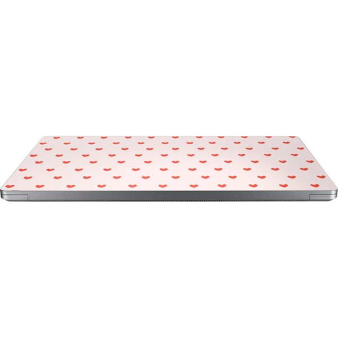 Pink and Red Hearts Universal Laptop 16in (13 x 9.4in) Skin