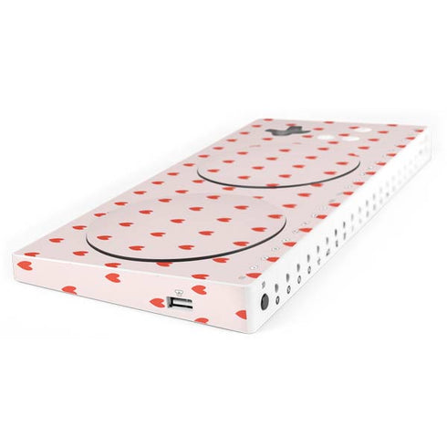 Pink and Red Hearts Xbox Adaptive Controller Skin