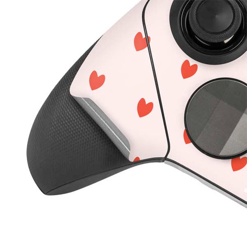 Pink and Red Hearts Xbox Elite Wireless Controller Series 2 Skin