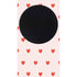 Pink and Red Hearts Xbox Series S Console Skin