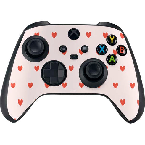 Pink and Red Hearts Xbox Series X Bundle Skin