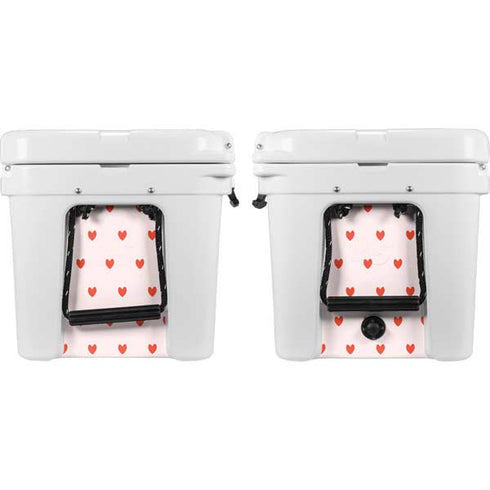 Pink and Red Hearts YETI Tundra 35 Hard Cooler Skin