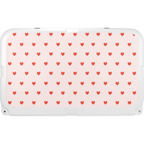 Pink and Red Hearts YETI Tundra 45 Hard Cooler Skin