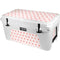Pink and Red Hearts YETI Tundra 65 Hard Cooler Skin