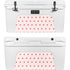 Pink and Red Hearts YETI Tundra 65 Hard Cooler Skin