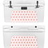Pink and Red Hearts YETI Tundra 75 Hard Cooler Skin