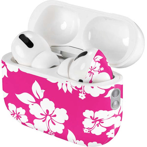 Pink and White AirPods Pro 2nd Gen Skin