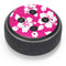 Pink and White Amazon Echo Dot Skin