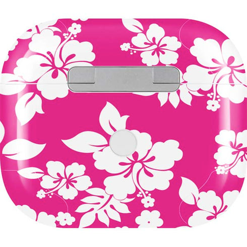 Pink and White Apple AirPods (3rd Gen 2021) Skin