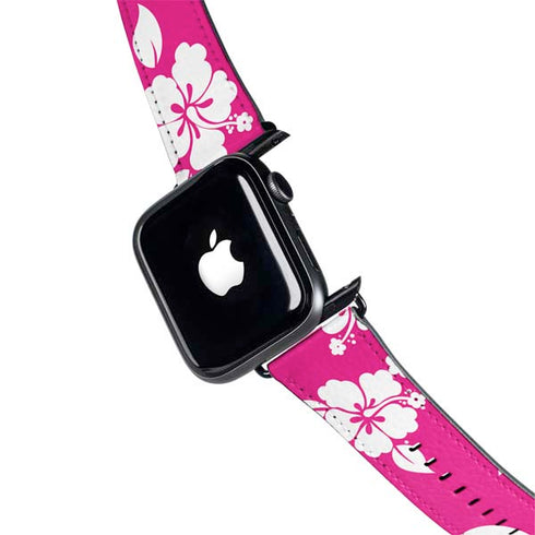 Pink and White Apple Watch Band 38-40mm
