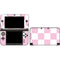 Pink and White Checkerboard 3DS XL 2015 Skin