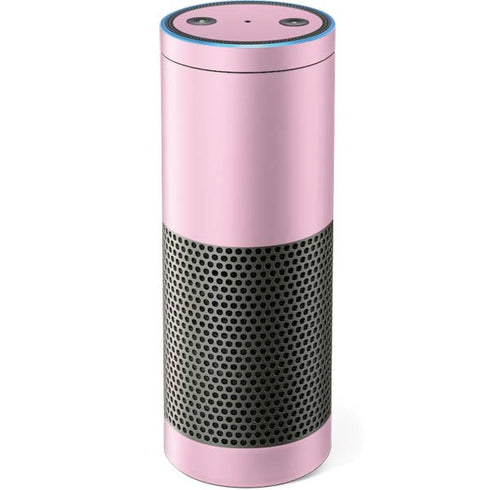 Pink and White Checkerboard Amazon Echo Skin