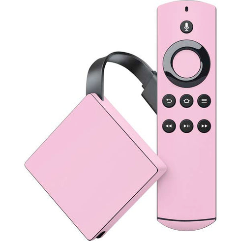 Pink and White Checkerboard Amazon Fire TV Skin