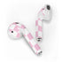 Pink and White Checkerboard Apple AirPods Skin