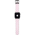 Pink and White Checkerboard Apple Watch Band 42-44mm