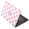 Pink and White Checkerboard Asus X502CA 15.6 Skin