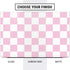 Pink and White Checkerboard Dell Vostro Skin