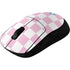 Pink and White Checkerboard G Pro Wireless Gaming Mouse Skin